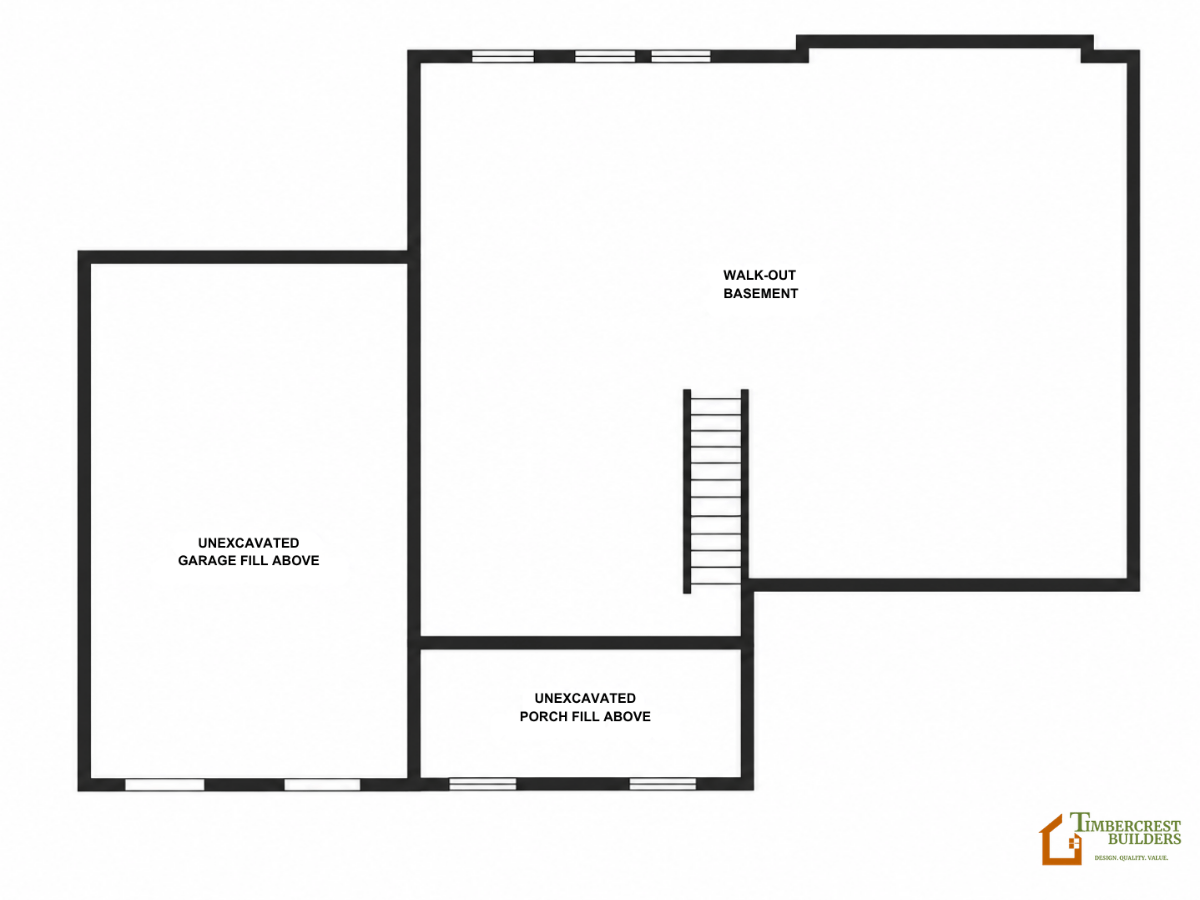 The Magnolia - foundation plan The Magnolia - foundation plan