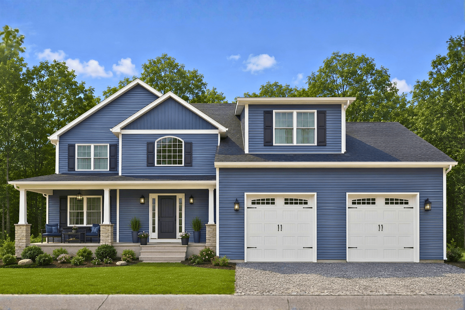 The Tamarack - front elevation The Tamarack - front elevation